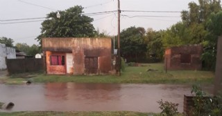 El temporal causó complicaciones en Villa Ramallo