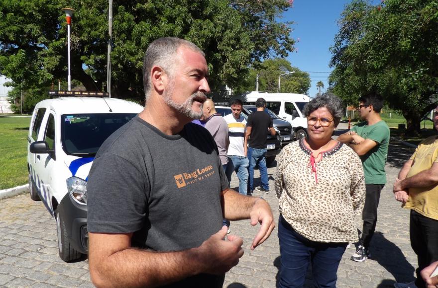 El intendente Mauro Poletti.