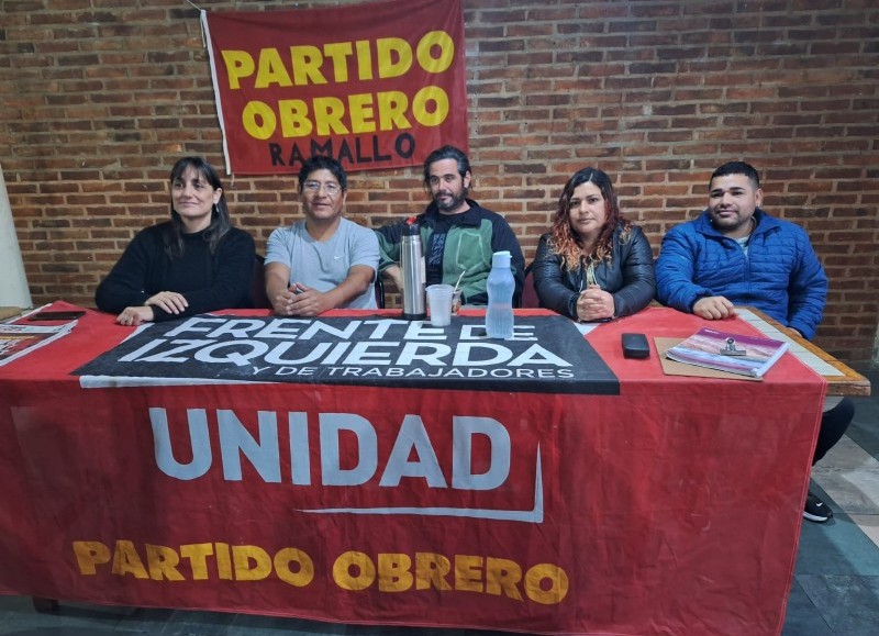 Conferencia de prensa.