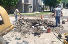 Trabajos en el servicio de agua potable