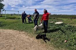 Poletti recorrió el inicio de obra de barrio “La Laguna”