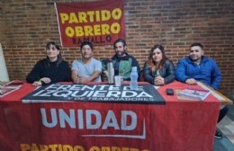 Romina Del Plá visitó Ramallo y estuvo junto a candidatos locales del Frente de Izquierda