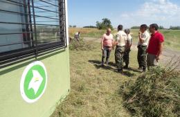 Se montó una base operativa en Zona Rural