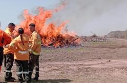 Bomberos en alerta por los incendios forestales