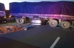 Trágico accidente en la autopista: fallecieron la madre y la hermana del futbolista de River Elías Gómez