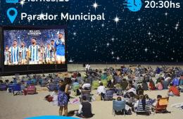 Cine Móvil e inicio de competencias en el Parador Municipal y  Complejo Deportivo en Arena