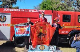 Bomberos de Ramallo participaron de “La Carrera Primavera”