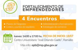 Capacitación en fortalecimiento de emprendedores