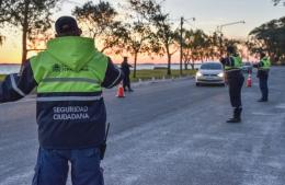 Operativos de control de alcoholemia en diferentes puntos de la ciudad