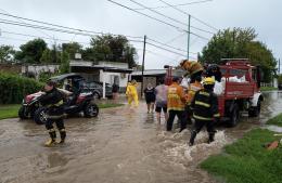 Cayeron más de 150 milímetros y hay familias evacuadas