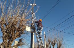 La Municipalidad coloca cámaras de seguridad